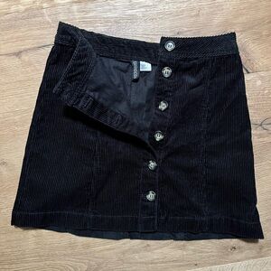 H&M Black Pencil Mini Skirt Casual